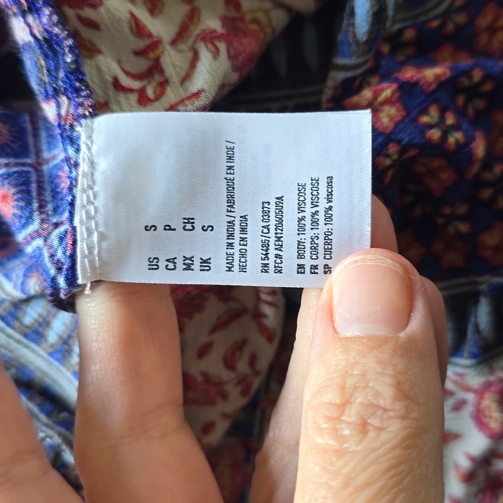 American Eagle Outfitters Patchwork Pattern Dress… - image 8